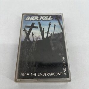 Over Kill From The Underground And Below Cassette Tape Original 1997 Tested